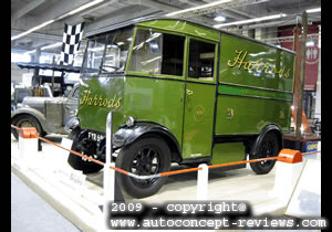 Harrods electric delivery truck
